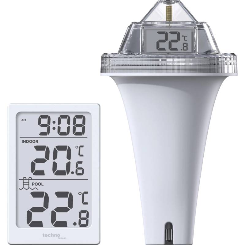 technoline Poolsensor WS 9079 Weiss von technoline