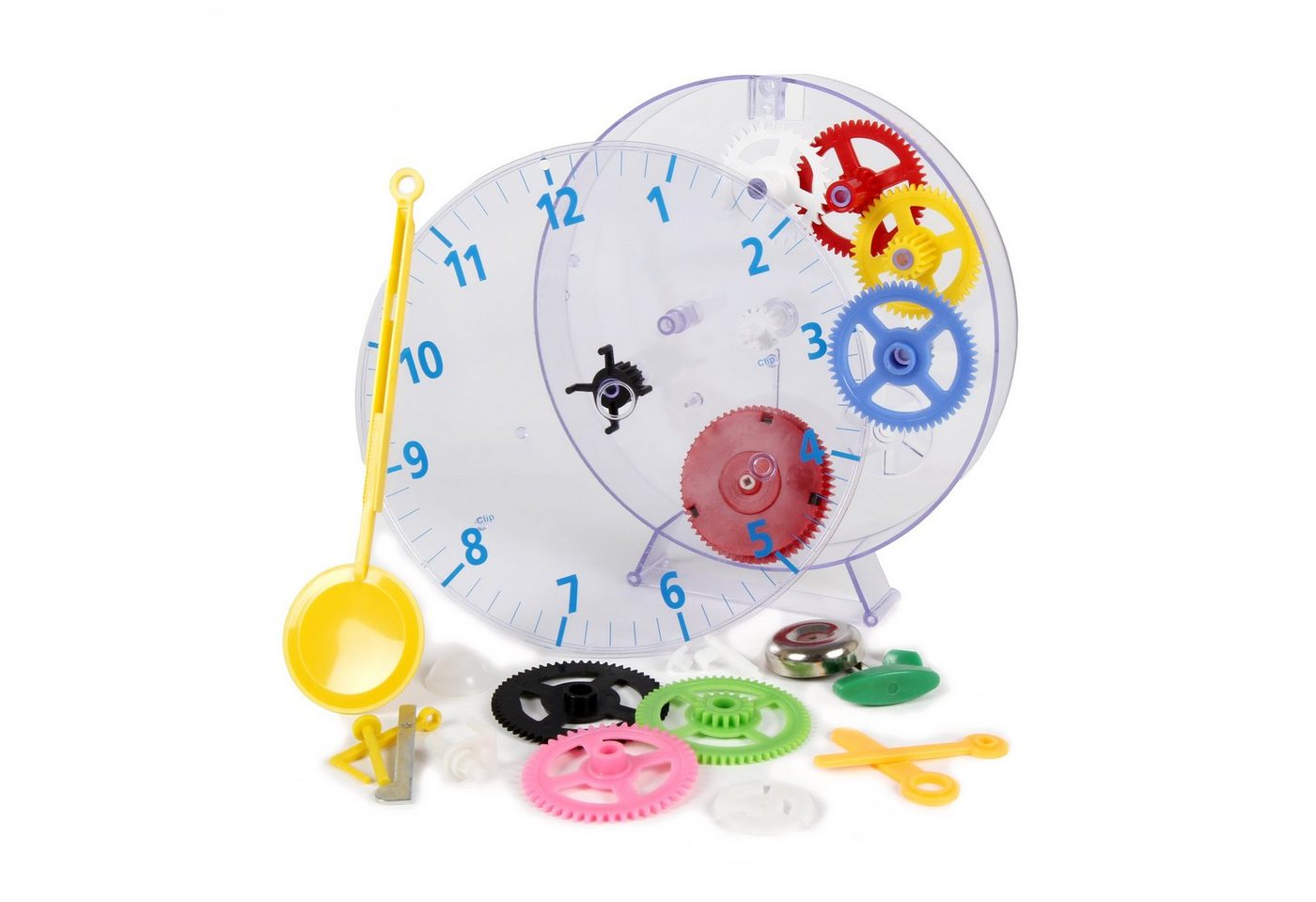 technoline Uhr Modell Kids Clock (faszinierender Pendeluhr-Bausatz für Kinder) von technoline