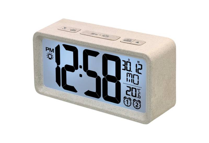 technoline Uhr Quarzwecker WQ 296 beleuchtet. von technoline