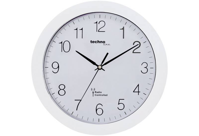 technoline Uhr Wanduhr WT 8000 weiß analog technoline Uhr Wanduhr WT 8000 weiß analog von technoline