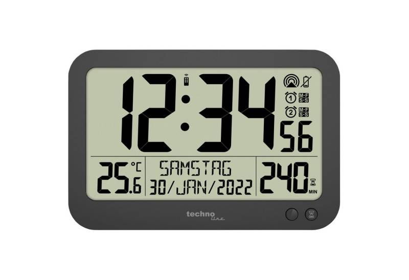 technoline Uhr Wetterstation WS 8026. von technoline