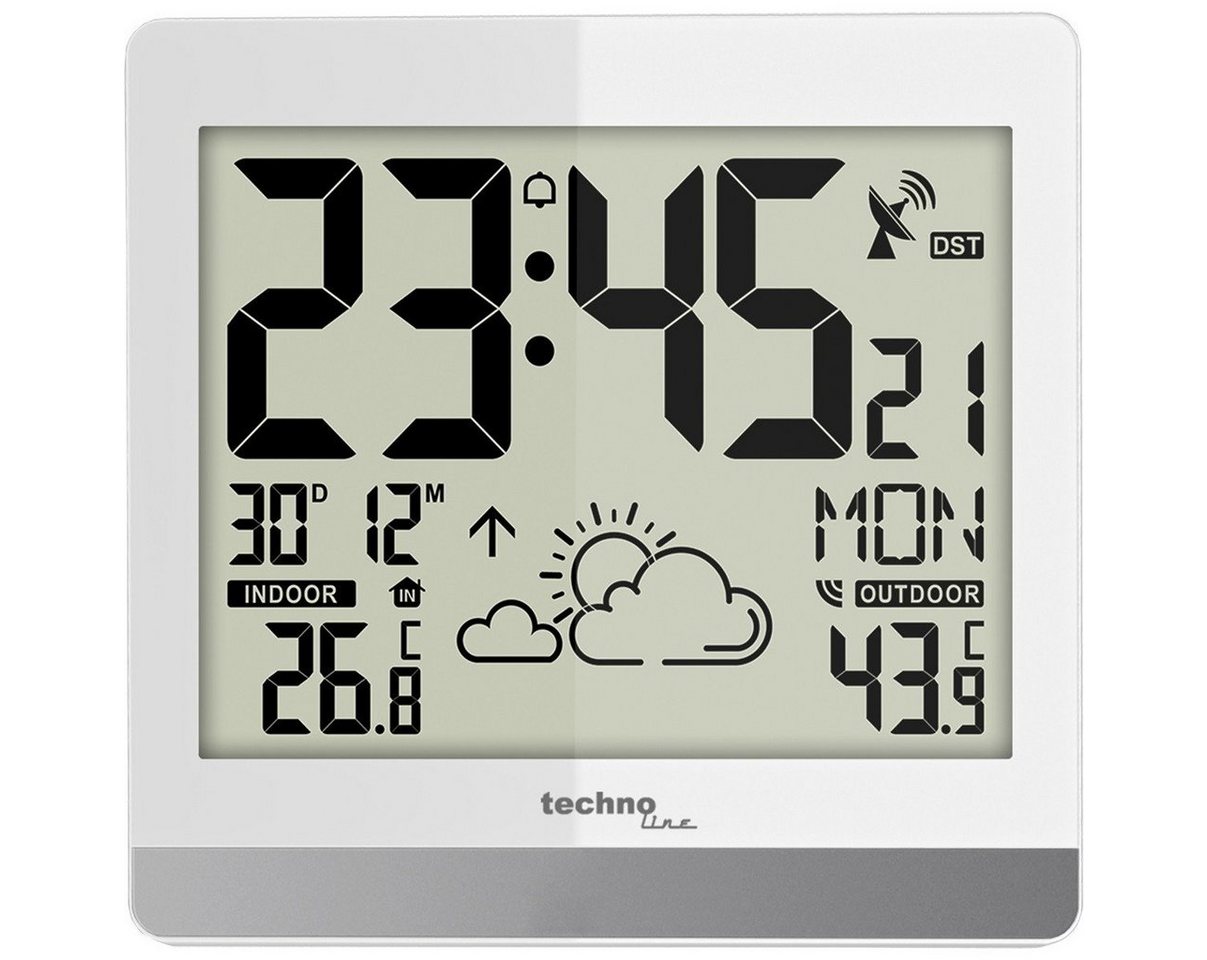 technoline Wanduhr Technoline Funkwanduhr WS 8119 technoline Wanduhr Technoline Funkwanduhr WS 8119 von technoline