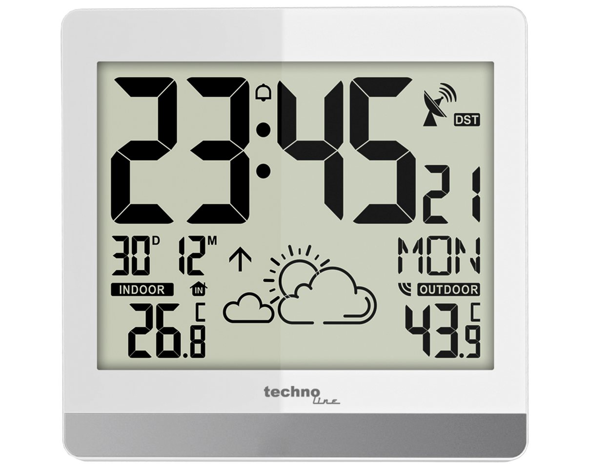 technoline Wanduhr WS 8119 - Funkwanduhr technoline Wanduhr WS 8119 - Funkwanduhr von technoline