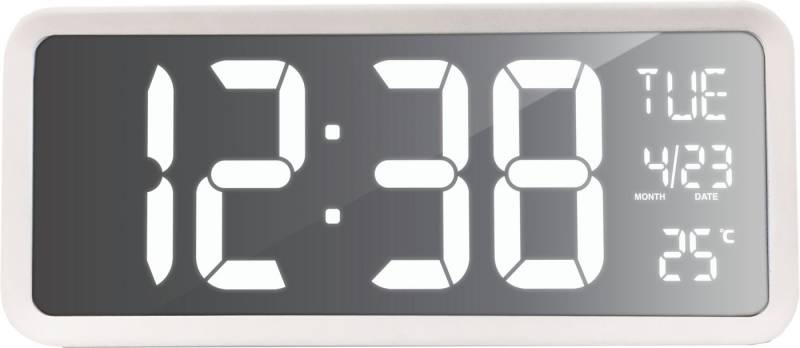 technoline Wanduhr WS 8130 (mit großer LED-Anzeige) von technoline
