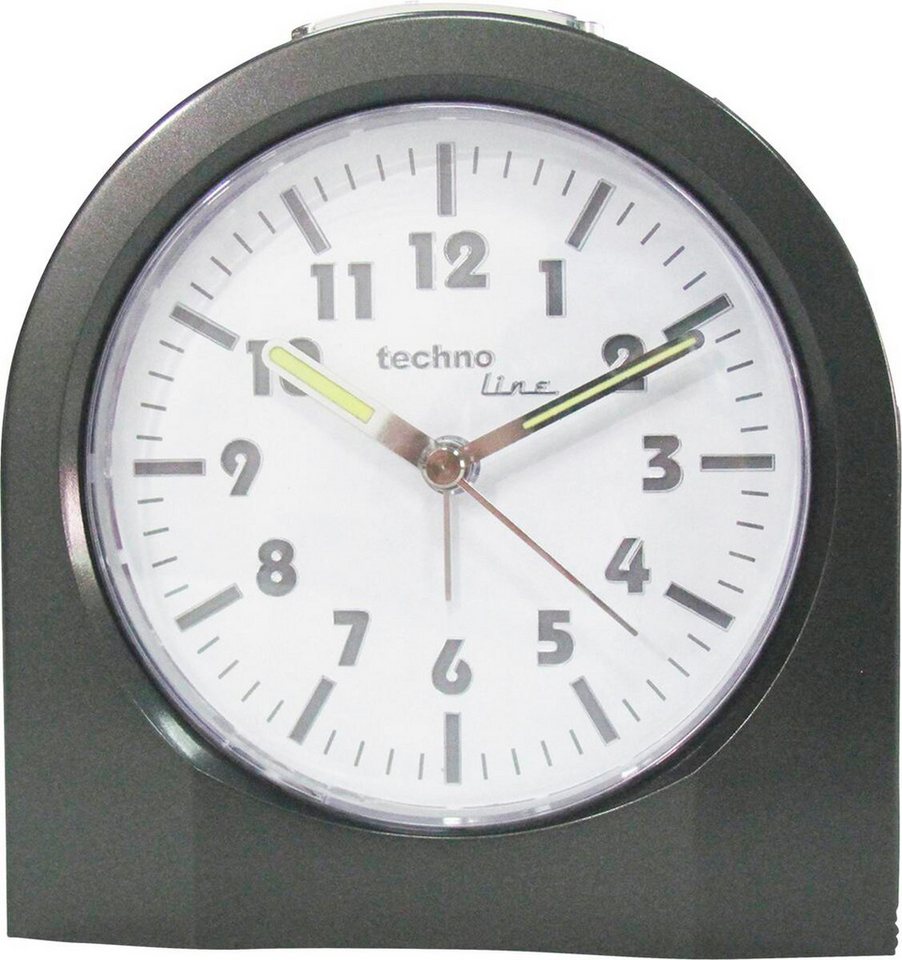 technoline Wecker Technoline Quarzwecker Modell 3XL Uhren/Wecker Anthrazitmetallic technoline Wecker Technoline Quarzwecker Modell 3XL Uhren/Wecker Anthrazitmetallic von technoline