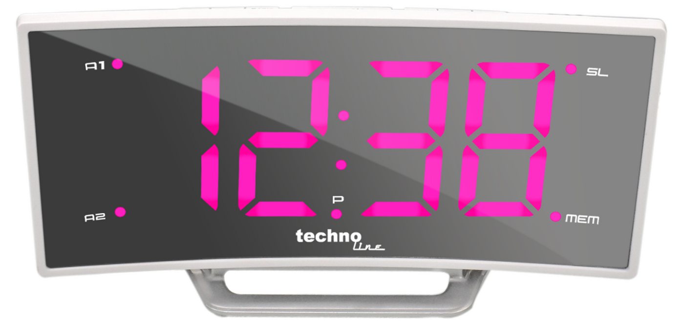 technoline Wecker WT 460 mit Senderspeicher und Sleep-timer von technoline