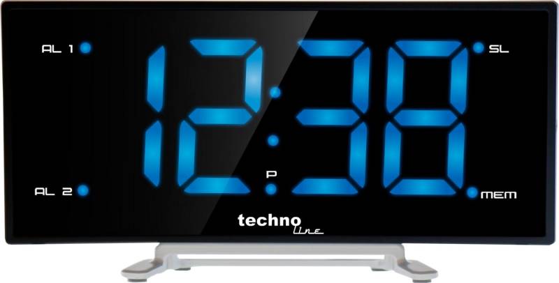 technoline Wecker WT 460 mit Senderspeicher und Sleep-timer von technoline