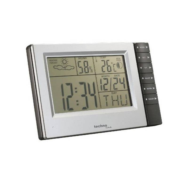 technoline Wecker Wetterstation WS 9121 mit von technoline