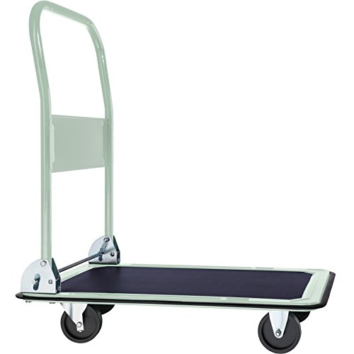 tectake® Plattformwagen Handwagen | zusammenklappbar | rutschfeste Gummiauflage | -Verschiedene Modelle- (Typ 1 | no. 400759) von tectake