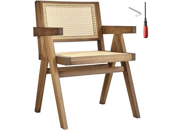 tectake ARMLEHNSTUHL, Eiche, Holz, 59.5x82.5x56.5 cm, Esszimmer, Stühle, Esszimmerstühle, Vierfußstühle von tectake