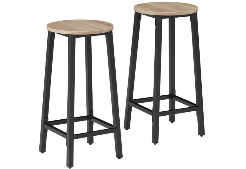 tectake Barhocker 2er Set Barhocker, Industrial Style von tectake