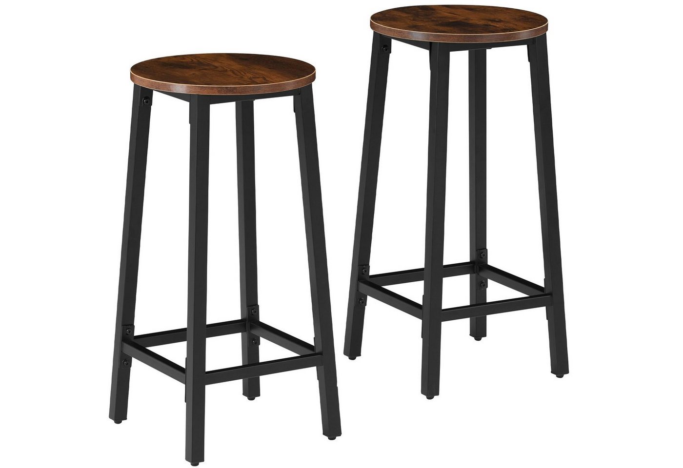 tectake Barhocker 2er Set Barhocker, Industrial Style tectake Barhocker 2er Set Barhocker, Industrial Style von tectake