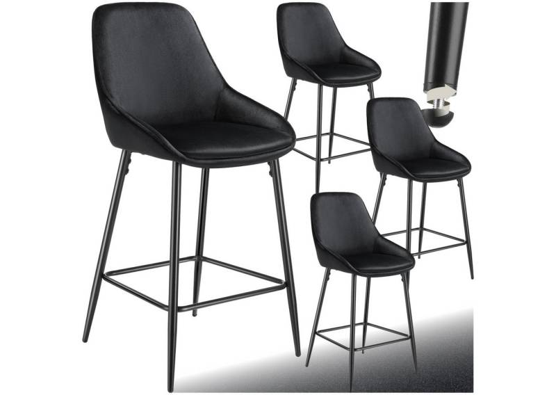 tectake Barhocker Thekenstuhl Siera mit Rückenlehne, 49 x 54 x 100 cm, Belastbarkeit 120 kg tectake Barhocker Thekenstuhl Siera mit Rückenlehne, 49 x 54 x 100 cm, Belastbarkeit 120 kg von tectake