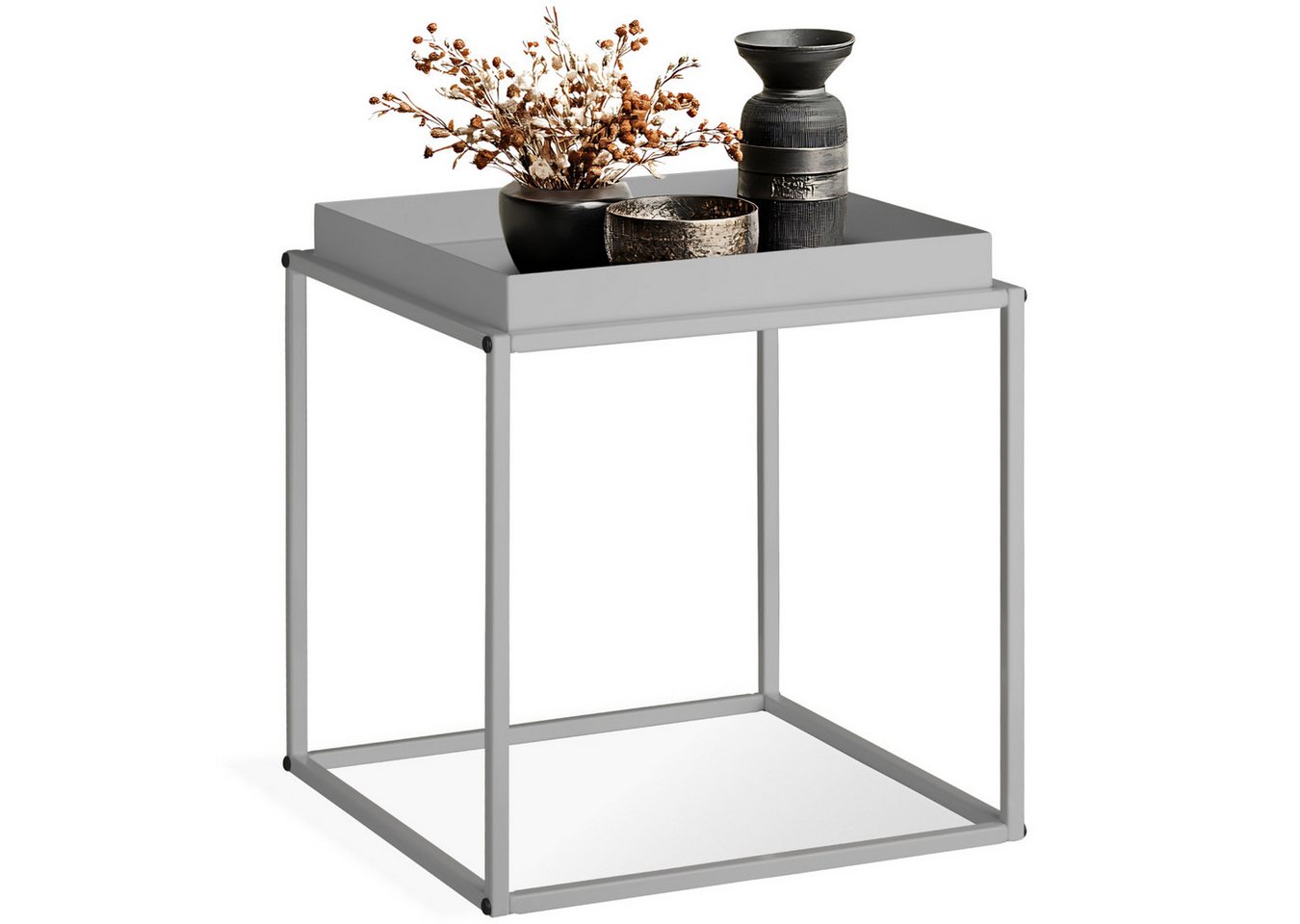 tectake Beistelltisch Cambridge, Stahl tectake Beistelltisch Cambridge, Stahl von tectake