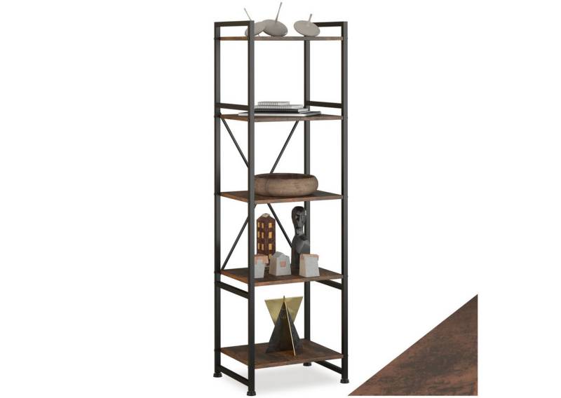 tectake Bücherregal Regal, Set 1-tlg., Industrial Style von tectake