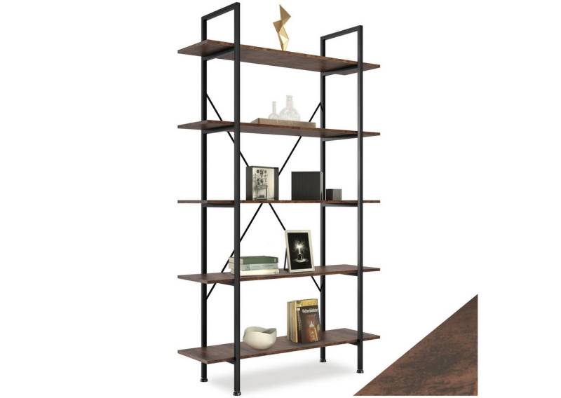 tectake Bücherregal Regal, Set 1-tlg., Industrial Style von tectake