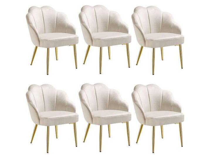 tectake COCKTAILSESSEL, Creme, Gold, 66x80.5x62 cm, Esszimmer, Stühle, Esszimmerstühle, Vierfußstühle tectake COCKTAILSESSEL, Creme, Gold, 66x80.5x62 cm, Esszimmer, Stühle, Esszimmerstühle, Vierfußstühle von tectake