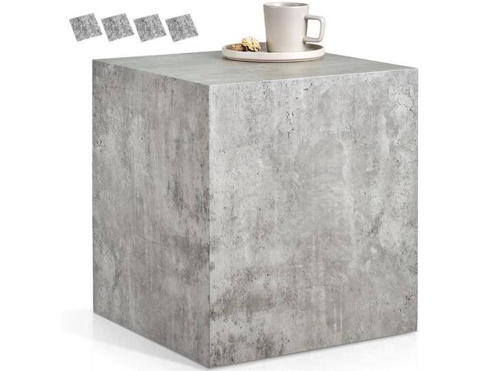 tectake Couchtisch Beistelltisch Lasley, Belastbarkeit 45 kg, 45 x 45 x 50 cm (1-St., 1 tlg), Markanter Couchtisch in stilvoller Betonoptik, grau tectake Couchtisch Beistelltisch Lasley, Belastbarkeit 45 kg, 45 x 45 x 50 cm (1-St., 1 tlg), Markanter Couchtisch in stilvoller Betonoptik, grau von tectake