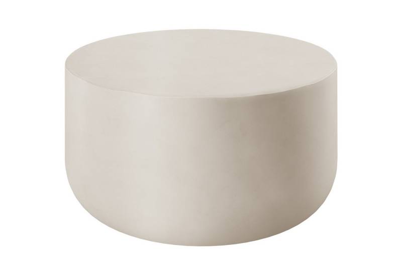 tectake Couchtisch Runder Couchtisch (1-St., 1 tlg), Runder Couchtisch mit sanften Linien und weicher Formgebung von tectake