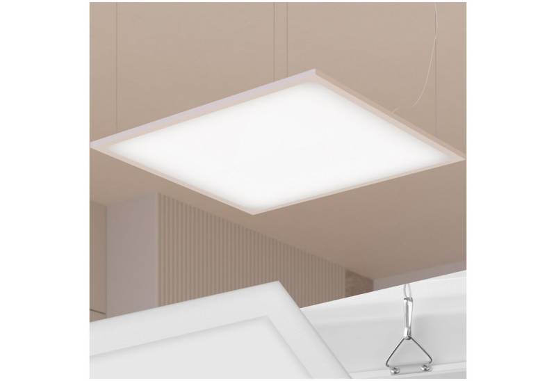 tectake Deckenleuchten LED-Paneel, Modernes LED-Paneel mit schwebendem Blacklighteffekt von tectake