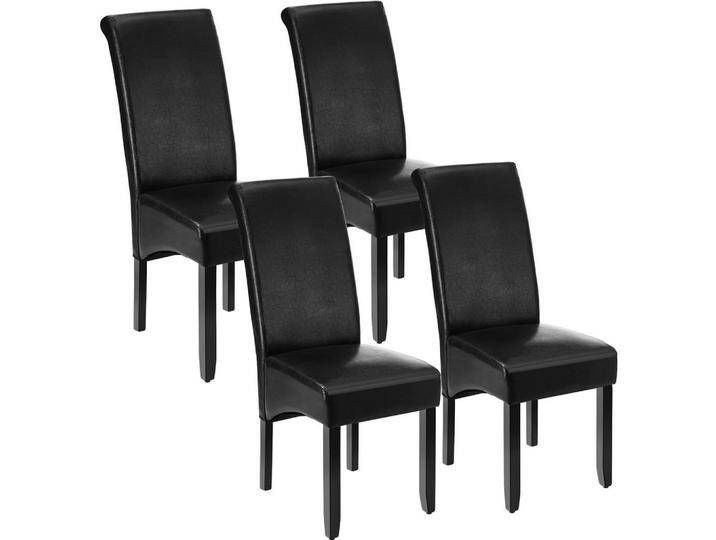 tectake ESSZIMMERSTUHL, Schwarz, 44x106x45 cm, Esszimmer, Stühle, Esszimmerstühle, Armlehnenstühle von tectake