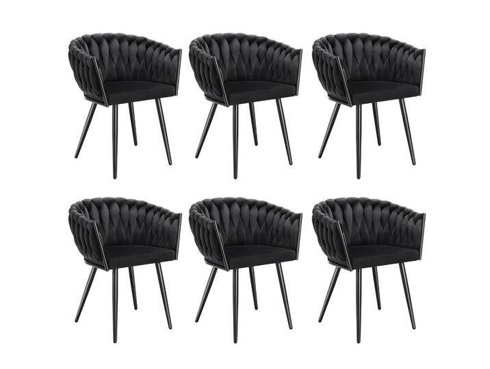 tectake ESSZIMMERSTUHL, Schwarz, Pappel, 60.5x75x55 cm, Esszimmer, Stühle, Esszimmerstühle, Vierfußstühle tectake ESSZIMMERSTUHL, Schwarz, Pappel, 60.5x75x55 cm, Esszimmer, Stühle, Esszimmerstühle, Vierfußstühle von tectake
