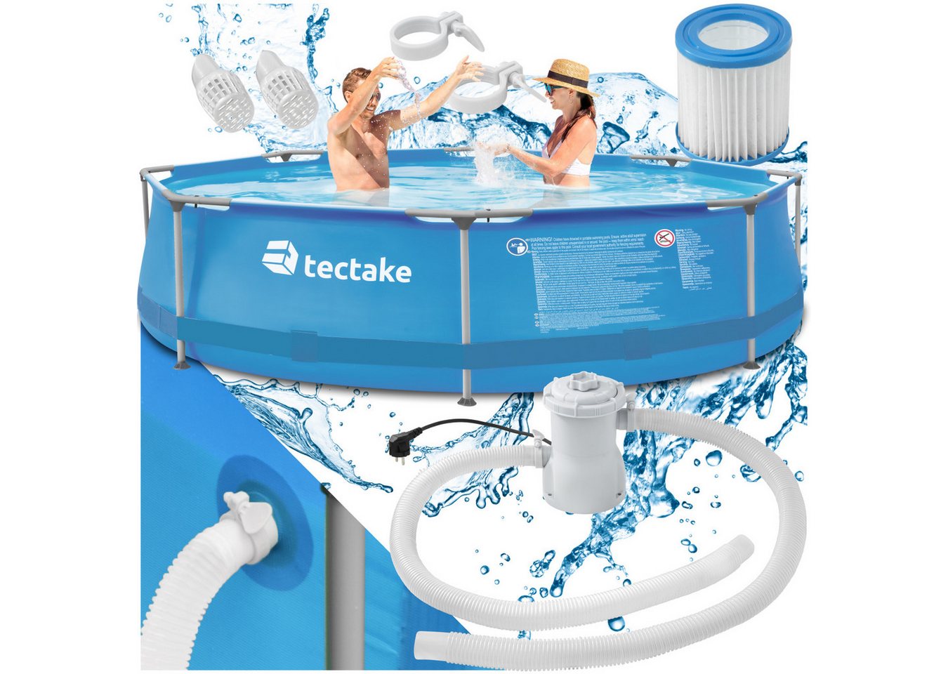 tectake Framepool Summertime (Montageanleitung) von tectake