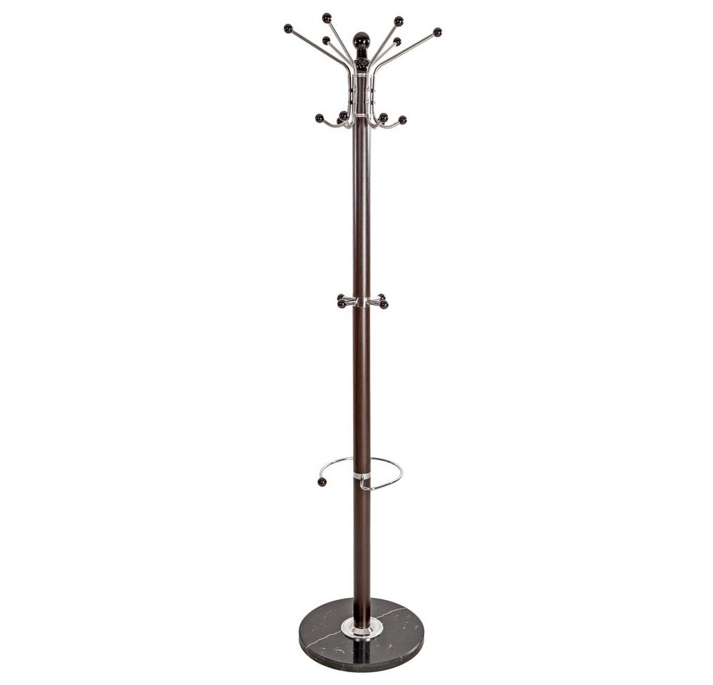 tectake Garderobenständer Kleiderständer, aus Metall und Marmor tectake Garderobenständer Kleiderständer, aus Metall und Marmor von tectake