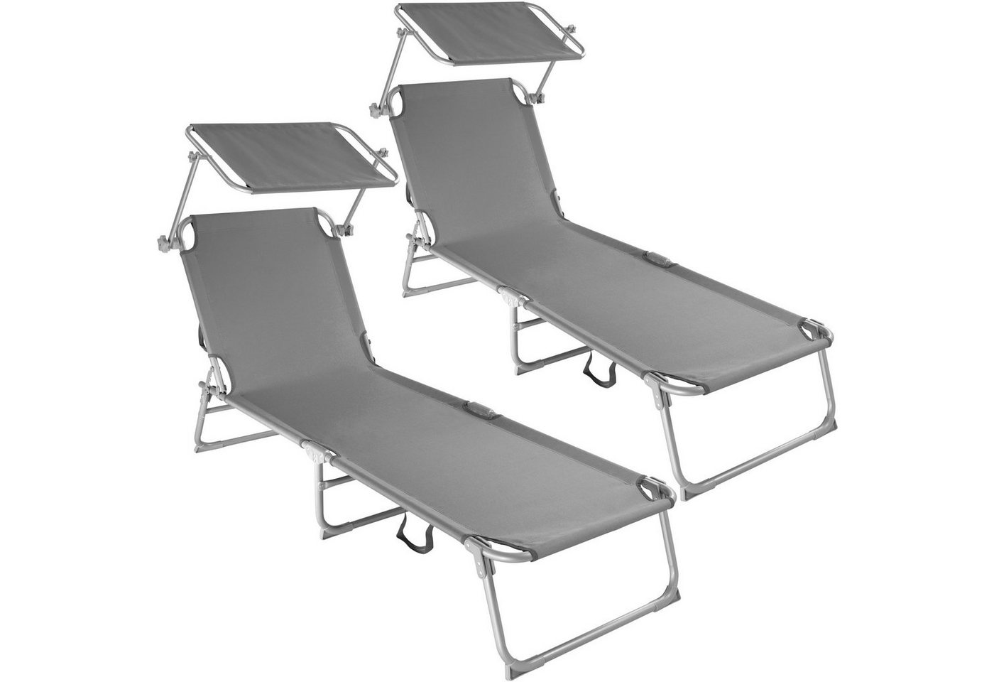 tectake Gartenliege 2er Set Gartenliege, Kombiset, 2 St., 2er, klappbar tectake Gartenliege 2er Set Gartenliege, Kombiset, 2 St., 2er, klappbar von tectake