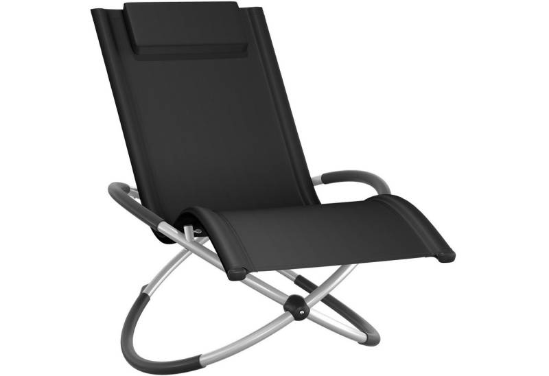 tectake Gartenliege Sonnenliege, 1, 1 St., 1tlg., mit Textilene von tectake