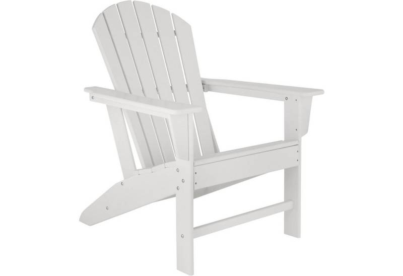 tectake Gartenstuhl Joan (Set., 1 St), Stabile, standsichere und wetterfeste Konstruktion von tectake