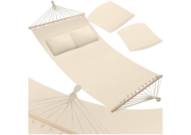 tectake Hängematte Hammock Eden, mit Spreitzstäben, für 2 Personen von tectake