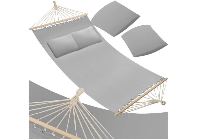 tectake Hängematte Hammock Eden, mit Spreitzstäben, für 2 Personen von tectake