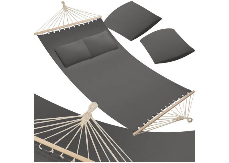 tectake Hängematte Hammock Eden, mit Spreitzstäben, für 2 Personen von tectake