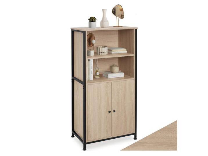 tectake Highboard Doncaster, Industrial Style, braun, Industrial Holz hell, Eiche Sonoma, Industrial Holz Hell, Eiche Sonoma von tectake