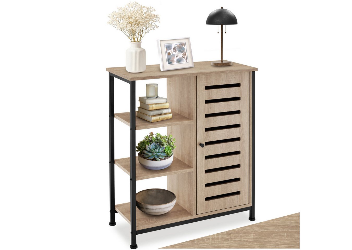 tectake Highboard Sideboard, Industrial Style von tectake