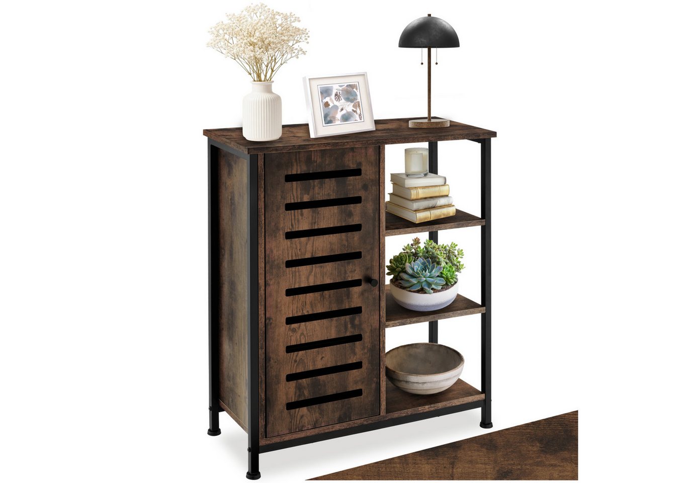 tectake Highboard Sideboard, Industrial Style von tectake
