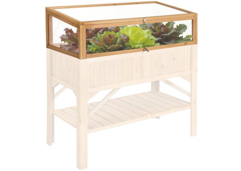 tectake Hochbeet Frühbeet-Aufsatz, aus Holz von tectake