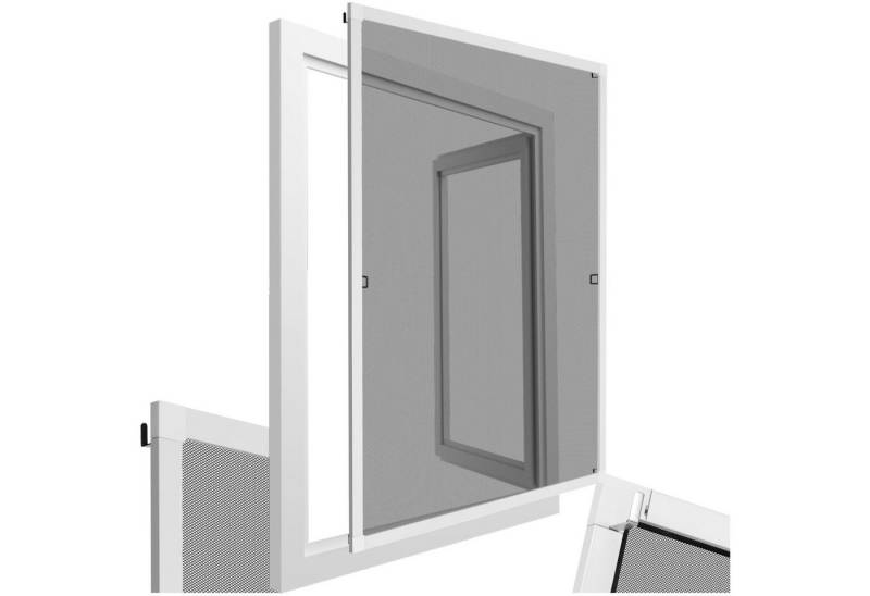 tectake Insektenschutz-Fensterrahmen Fliegengitter, für Fenster tectake Insektenschutz-Fensterrahmen Fliegengitter, für Fenster von tectake