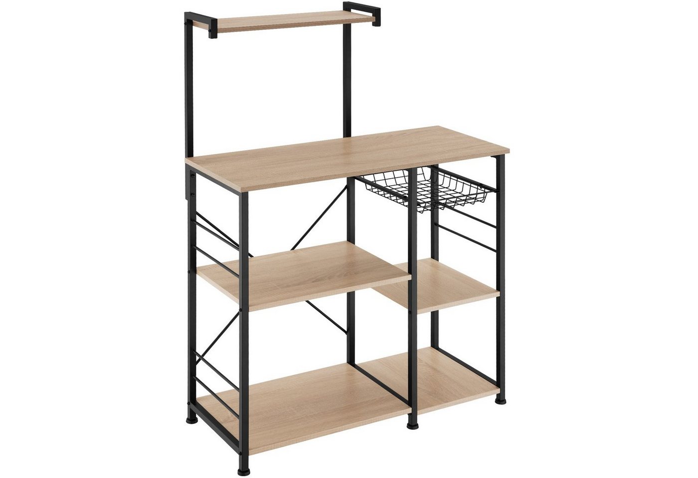 tectake Küchenregal Crawley, Set 1-tlg., Industrial Style tectake Küchenregal Crawley, Set 1-tlg., Industrial Style von tectake