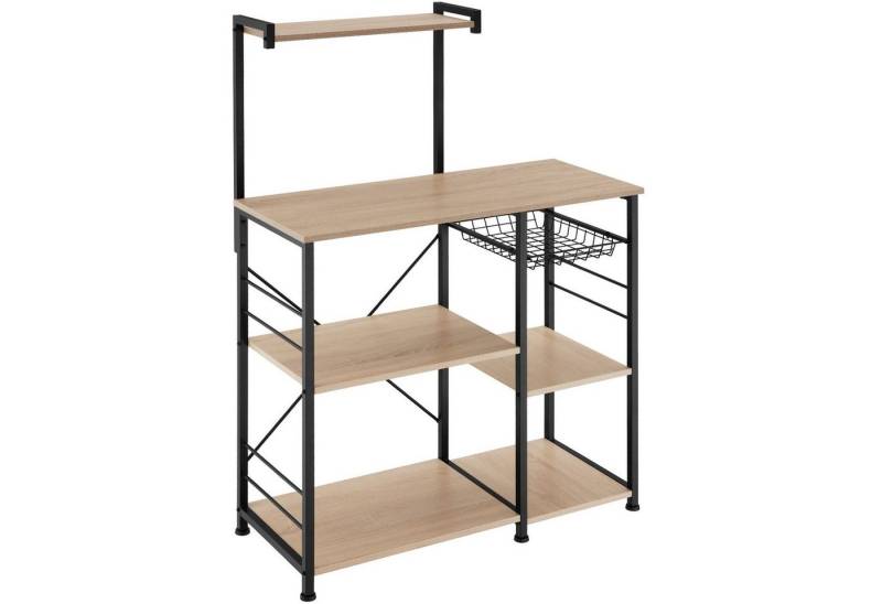 tectake Küchenregal Crawley, Set 1-tlg., Industrial Style von tectake