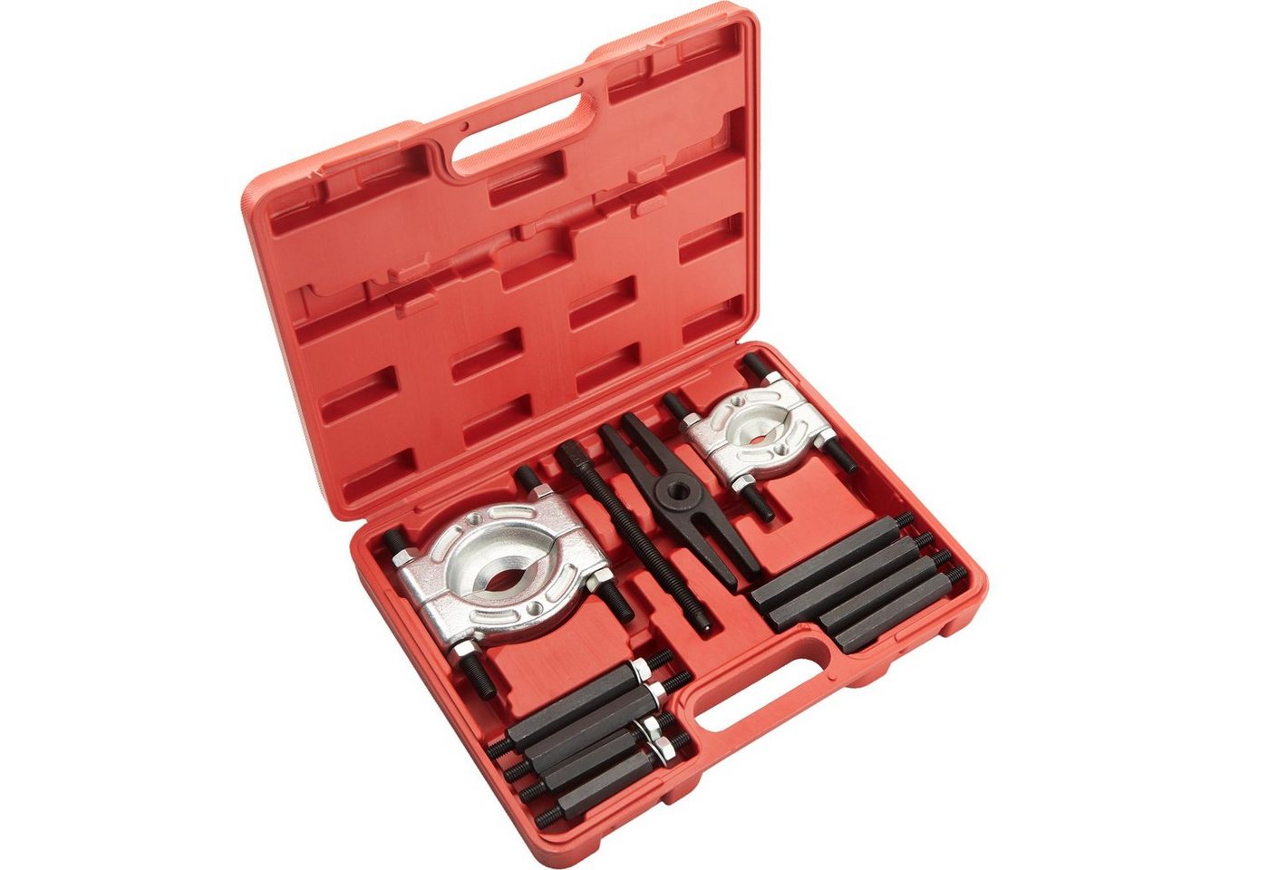 tectake Kurbelabzieher Lagerabzieher-Set, 12-teilig tectake Kurbelabzieher Lagerabzieher-Set, 12-teilig von tectake