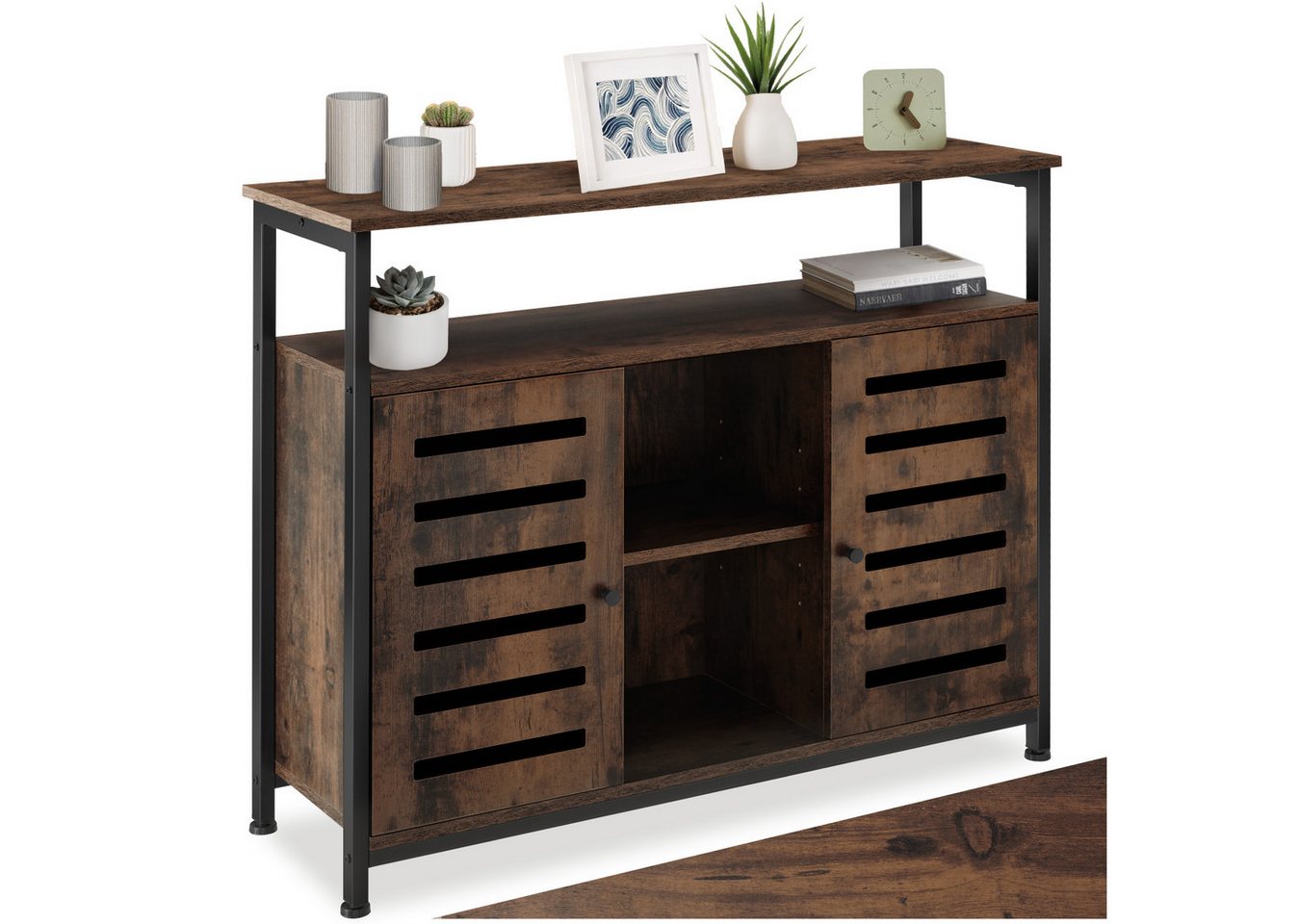 tectake Lowboard Sideboard, Industrial Style von tectake