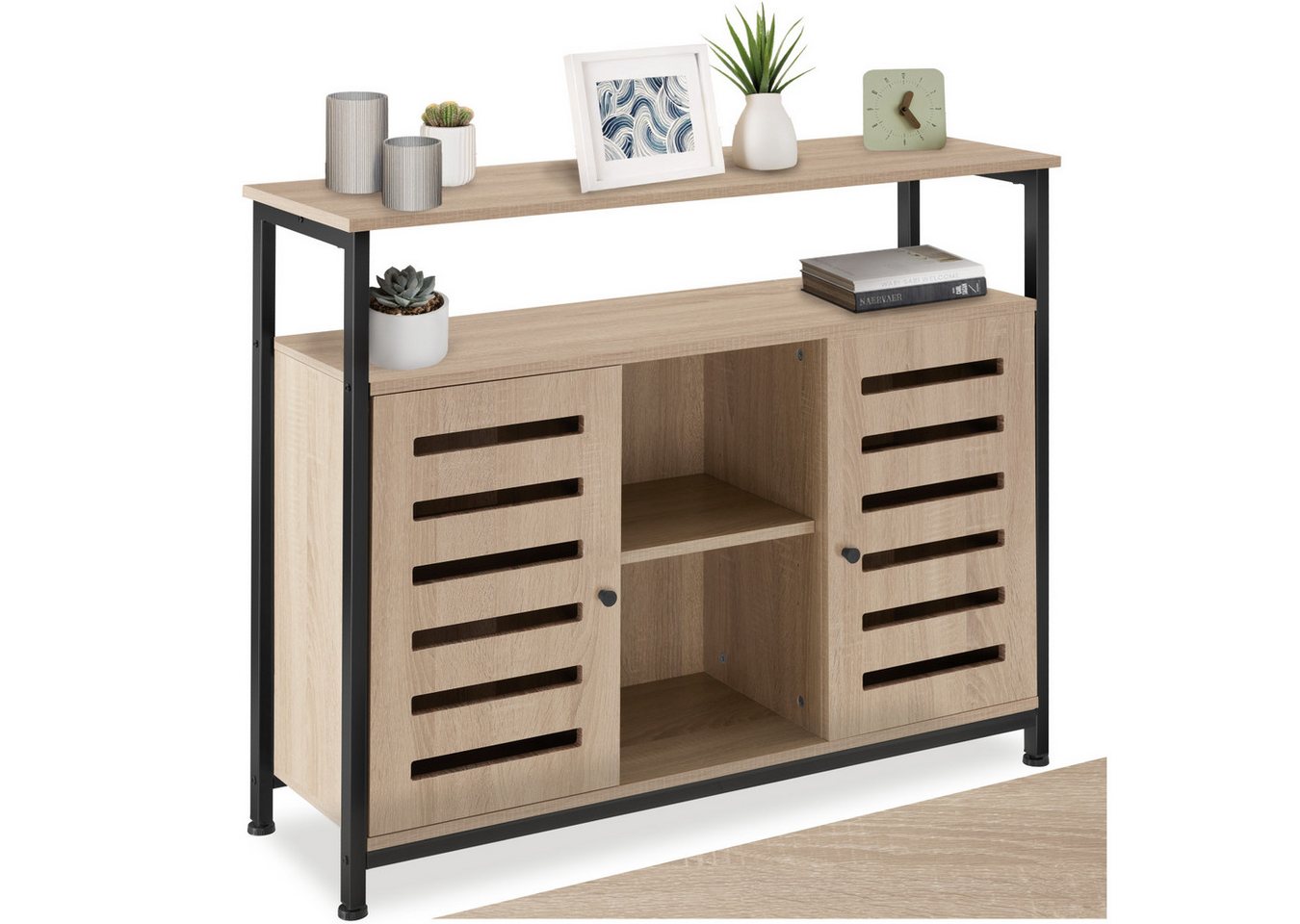 tectake Lowboard Sideboard, Industrial Style von tectake