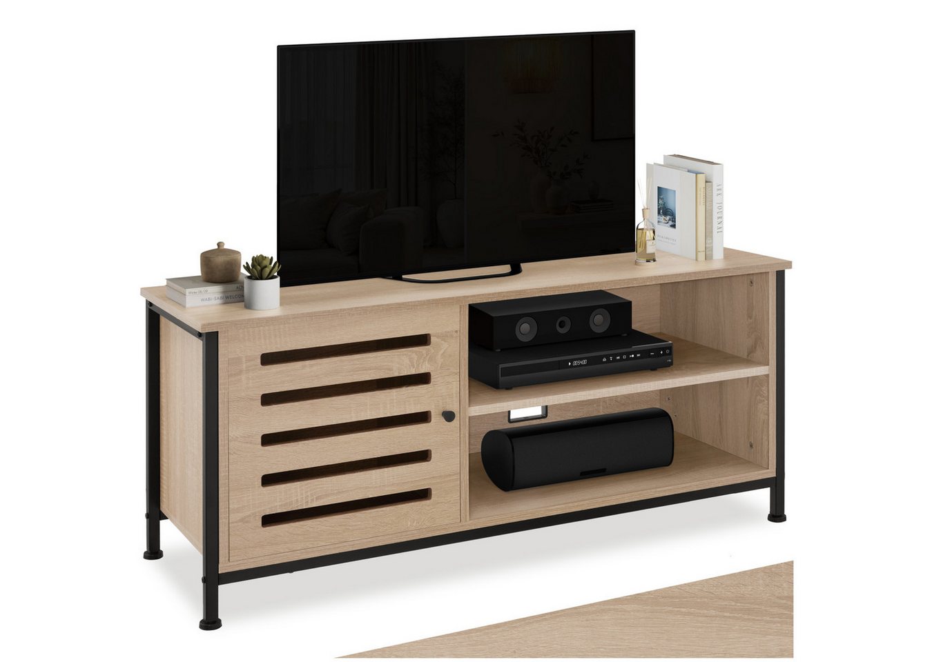 tectake Lowboard TV-Board, Industrial Style von tectake