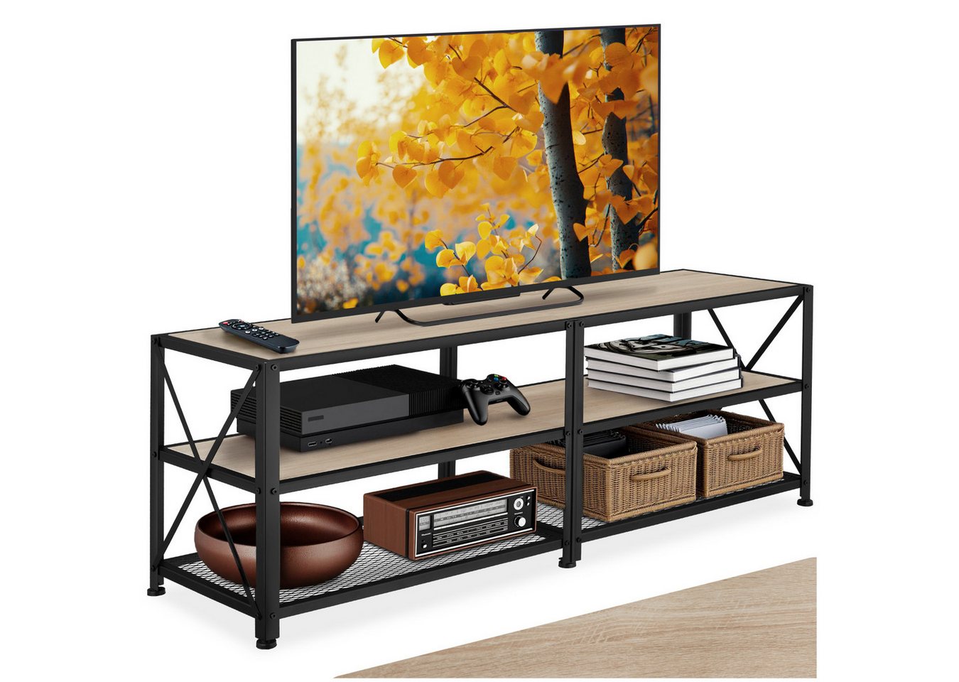 tectake Lowboard TV-Regal, Industrial Style tectake Lowboard TV-Regal, Industrial Style von tectake