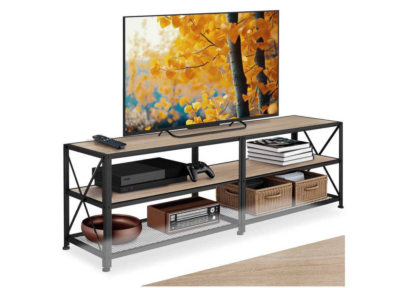 tectake Lowboard TV-Regal, Industrial Style tectake Lowboard TV-Regal, Industrial Style von tectake