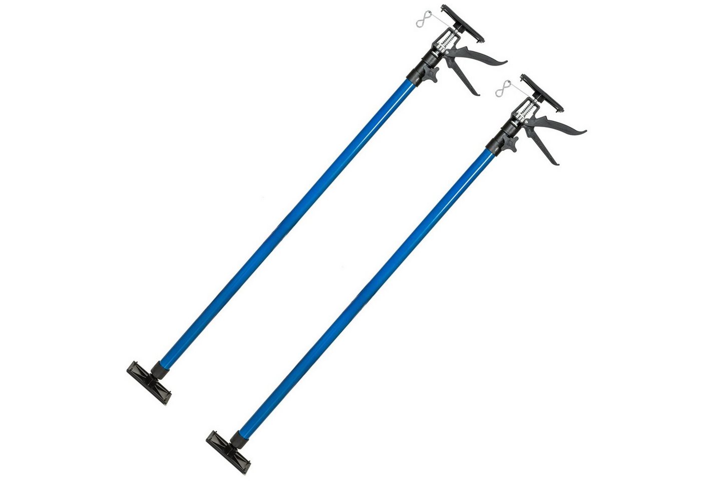 tectake Montageklemme 2er-Set Teleksopstützen, B: 7,00 cm, L: 18,00 cm, stufenlos höhenverstellbar tectake Montageklemme 2er-Set Teleksopstützen, B: 7,00 cm, L: 18,00 cm, stufenlos höhenverstellbar von tectake
