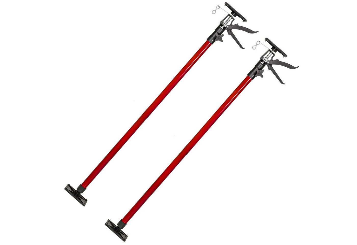tectake Montageklemme 2er-Set Teleksopstützen, B: 7,00 cm, L: 18,00 cm, stufenlos höhenverstellbar tectake Montageklemme 2er-Set Teleksopstützen, B: 7,00 cm, L: 18,00 cm, stufenlos höhenverstellbar von tectake