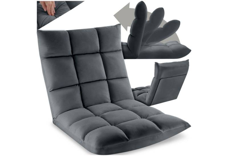 tectake Relaxsessel Fernsehsessel Snooze, 2 in 1 Samt, 14-fach verstellbar, 2 in 1 als Sessel oder Liege, gepolstert, mit Samtbezug tectake Relaxsessel Fernsehsessel Snooze, 2 in 1 Samt, 14-fach verstellbar, 2 in 1 als Sessel oder Liege, gepolstert, mit Samtbezug von tectake
